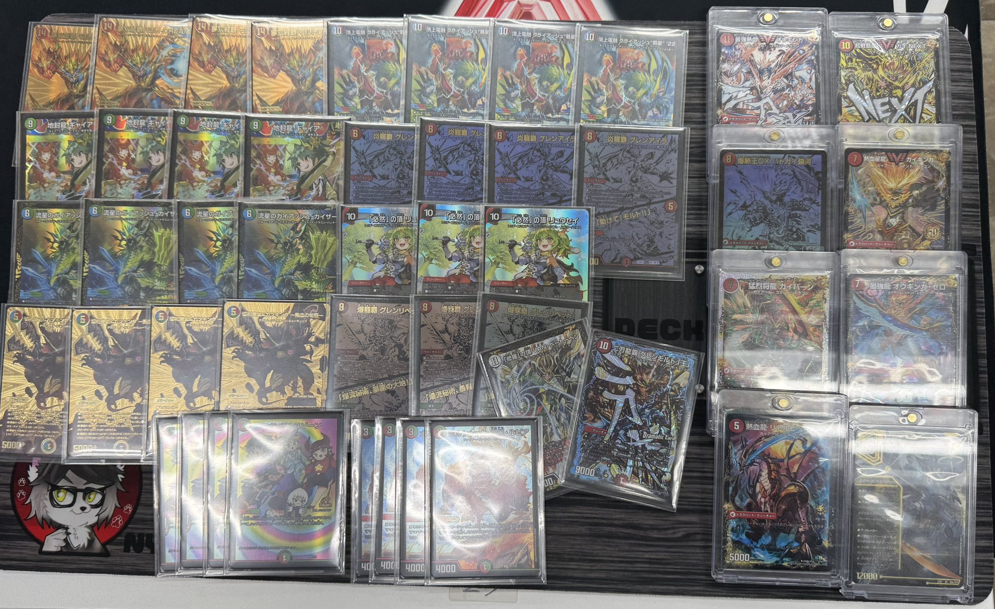 GP優勝構築 シータモルトデッキ デュエマ引退品 パーツ付き GP優勝構築