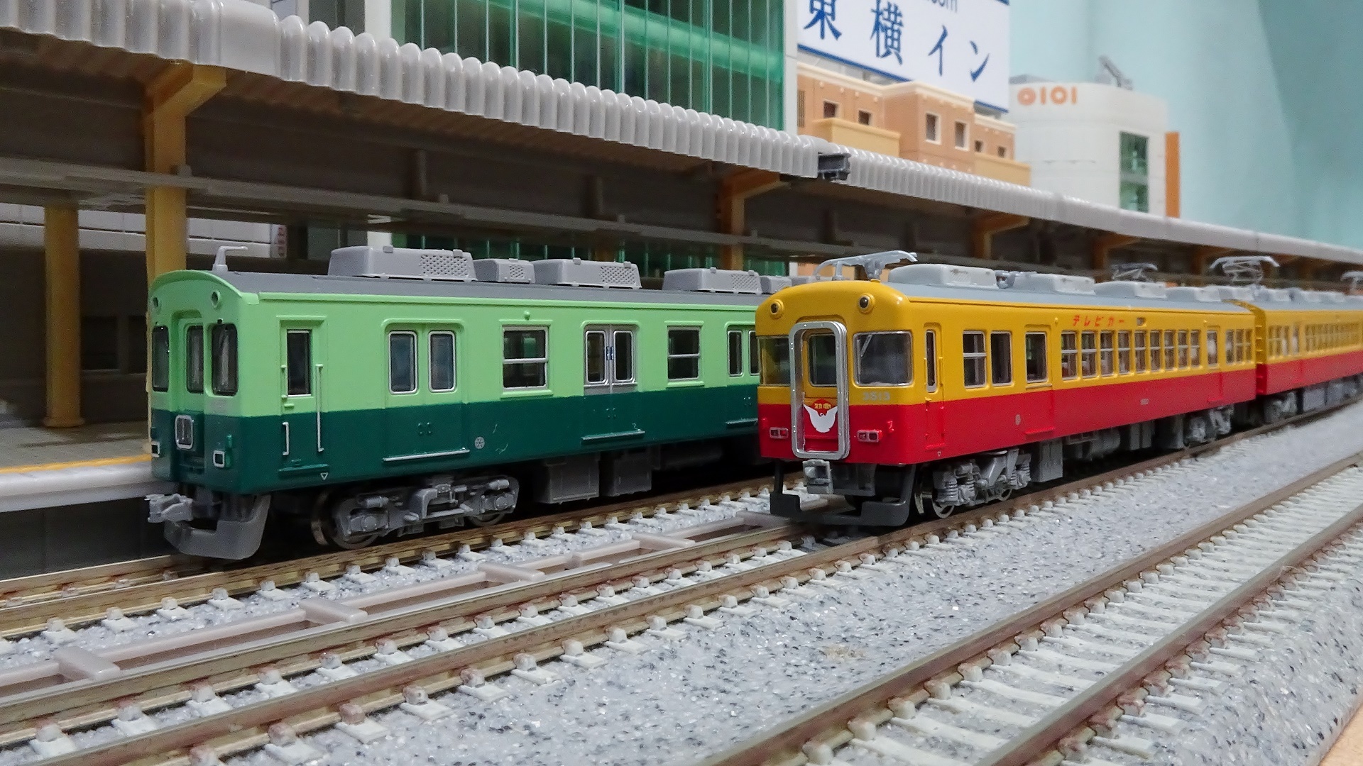 112F 京阪（旧）3000系7両固定編成 ～テレビカーといえばこのお顔