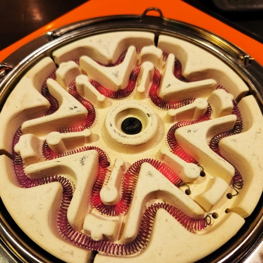 昭和レトロなナショナル電気コンロ - [Sold Out]過去の販売商品