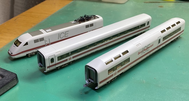 FleischmannのDB・ICE 1Nゲージを修繕＆グレードアップ1 - すみだ総合