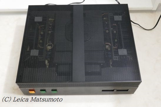 増幅方式の切り替えができるパワーアンプ YAMAHA B-4 | Leica a la carte