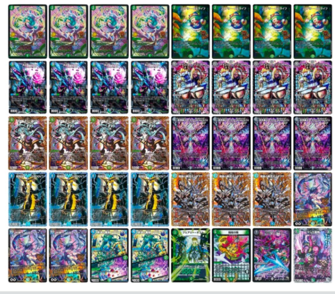 CS優勝構築」デュエルマスターズ青黒魔道具構築済みデッキ CS優勝構築