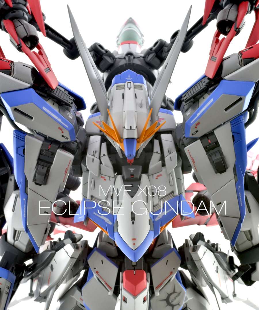 MG エクリプスガンダム&マニューバストライカー　全塗装　完成品 ガンプラ全塗装】MGエクリプスガンダム＆ MGマニューバストライカー