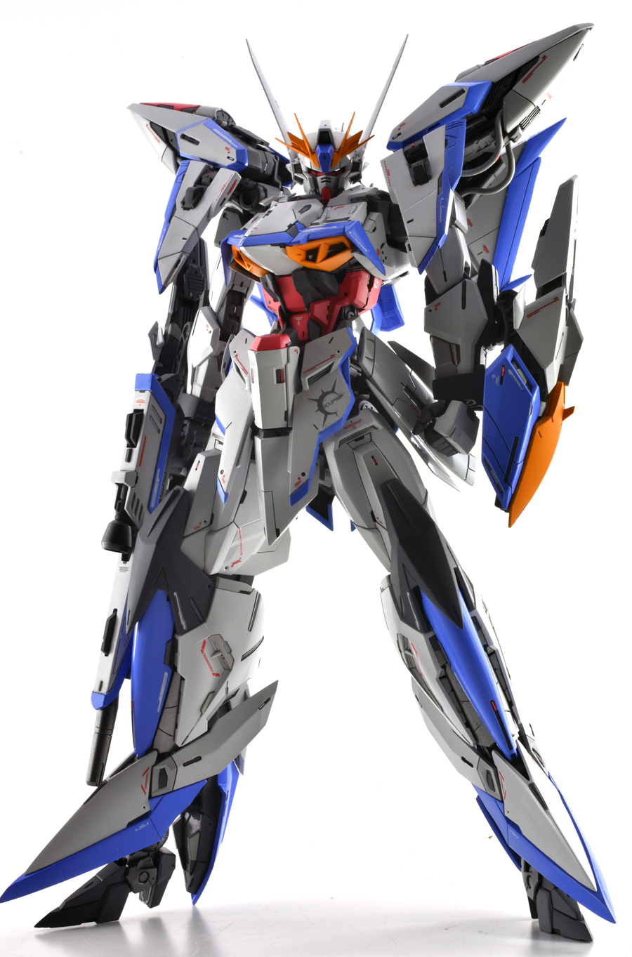 MG エクリプスガンダム&マニューバストライカー　全塗装　完成品 ガンプラ全塗装】MGエクリプスガンダム＆ MGマニューバストライカー
