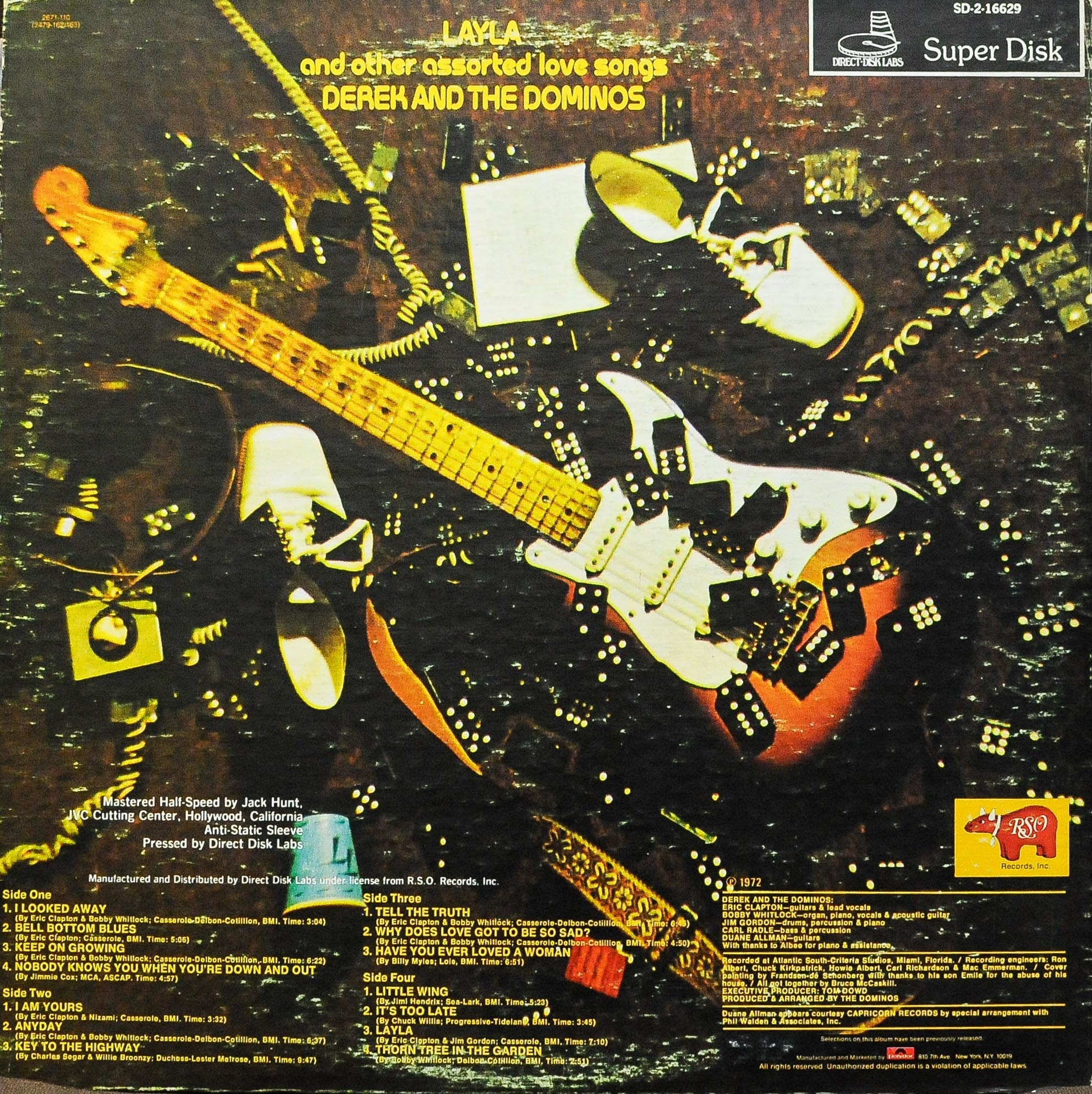 Derek & the Dominos - Layla アナログ編 (4) 高音質盤 - Derek & The