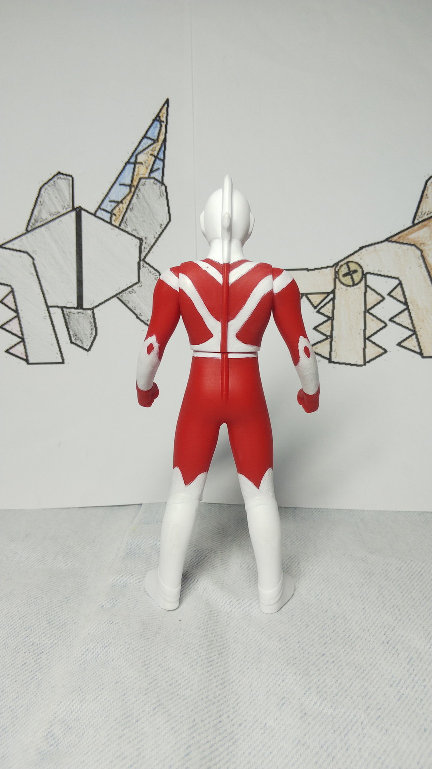 ウルトラマンスコット ウルトラヒーローシリーズEX リペイント