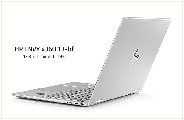 実機レビュー】HP ENVY x360 13-bf（2022年モデル）：色鮮やかな2.8K