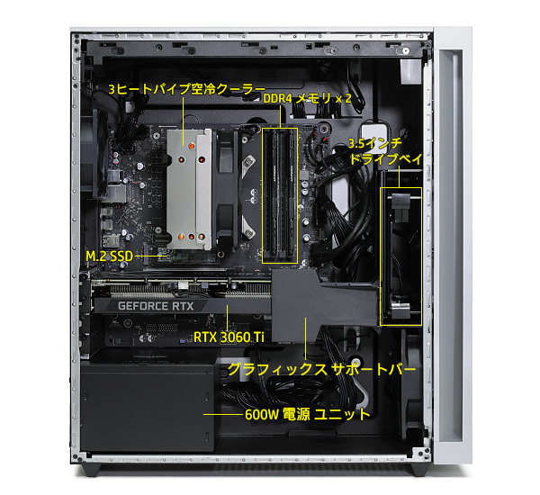 HP ENVY TE02 PCケース マザーボード Z790 HP ENVY TE02 PCケース