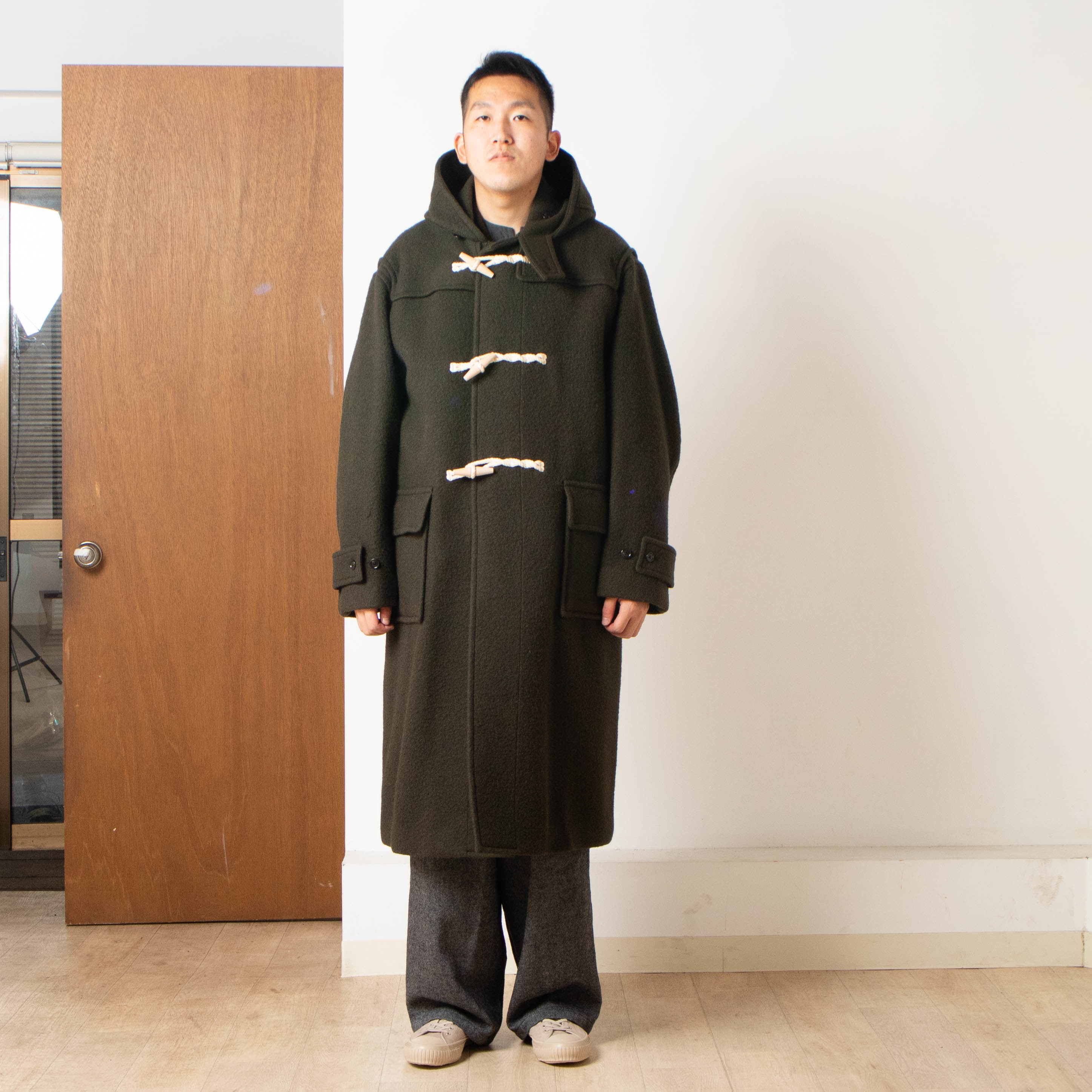 blurhms（ブラームス）/ Wool Melton Duffle Coat ご紹介 | WEEKENDER