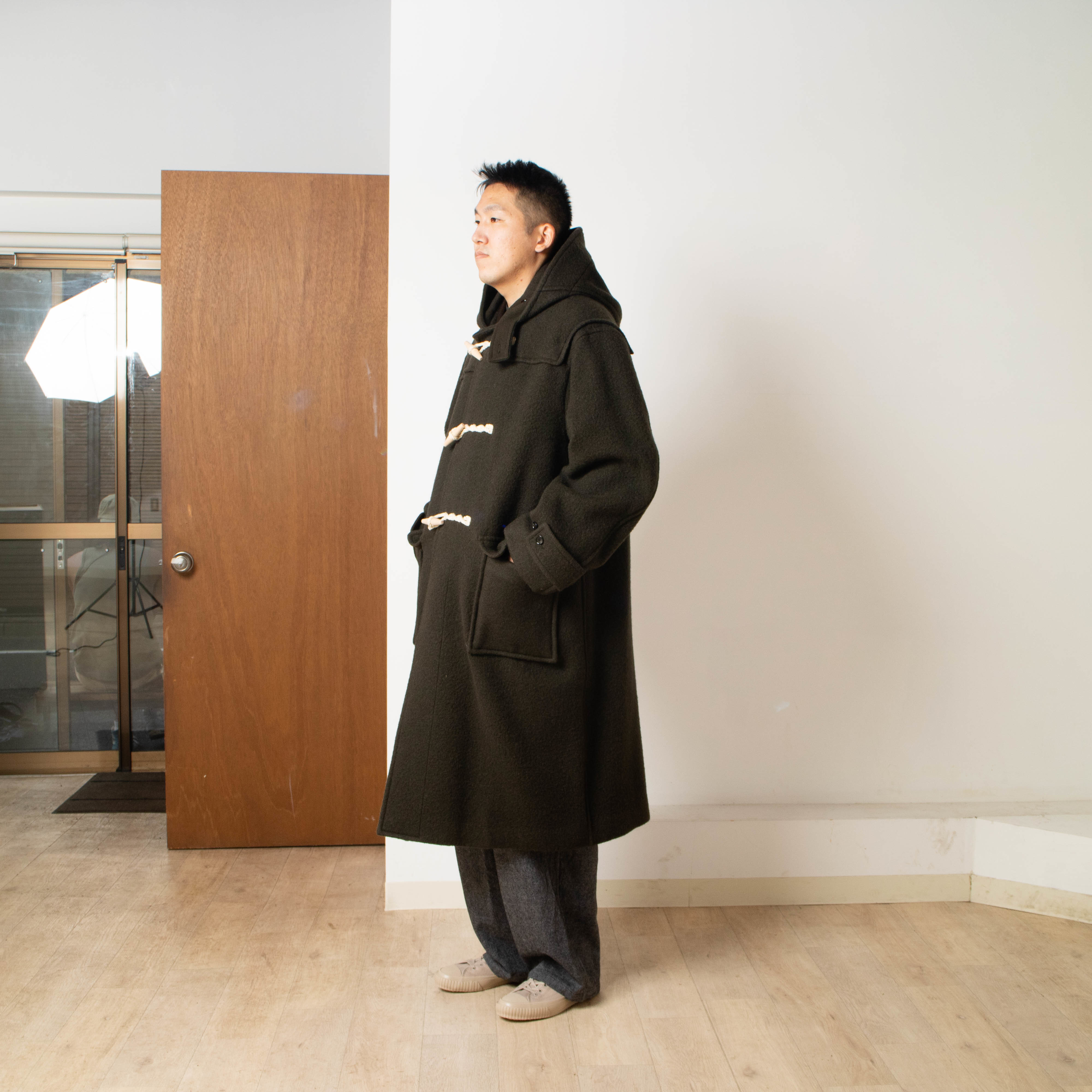 blurhms（ブラームス）/ Wool Melton Duffle Coat ご紹介 | WEEKENDER