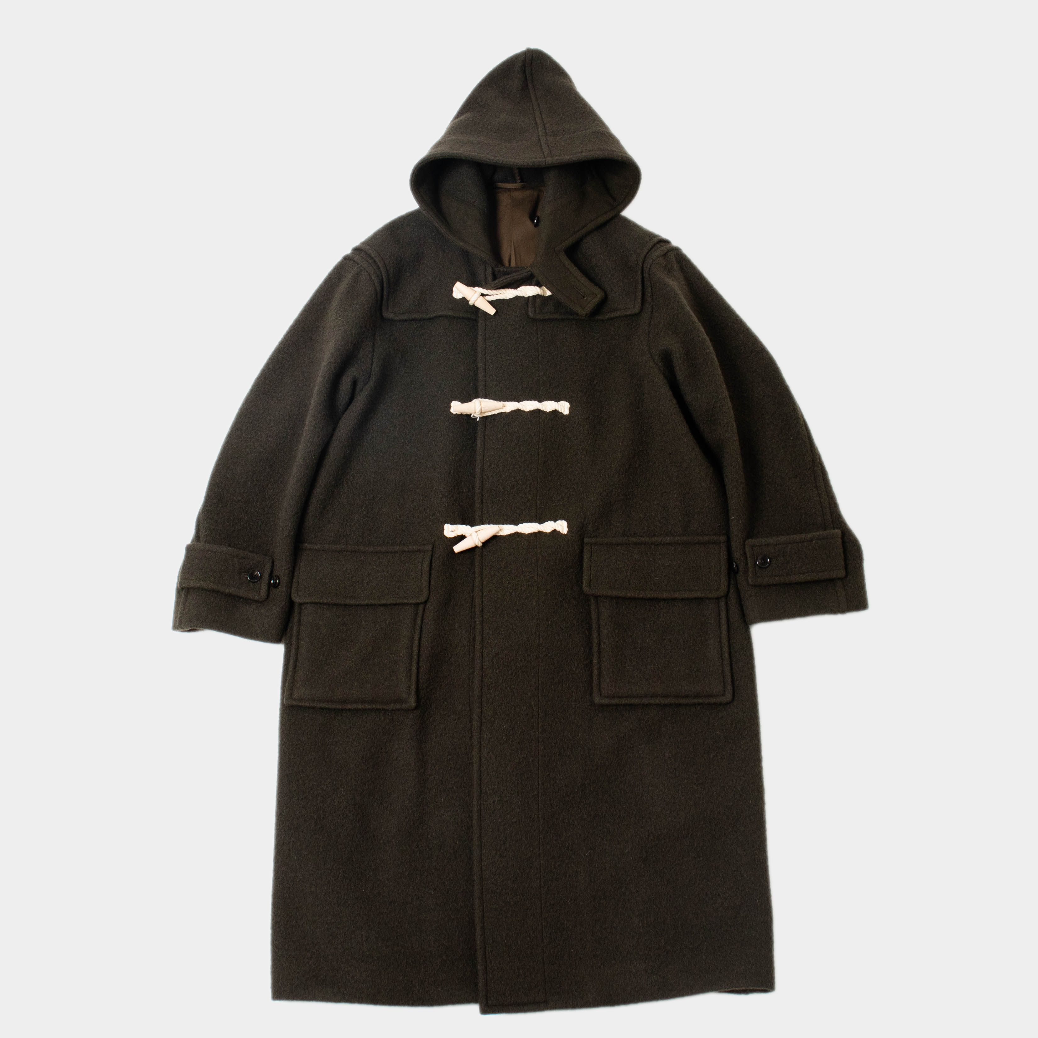 blurhms（ブラームス）/ Wool Melton Duffle Coat ご紹介 | WEEKENDER