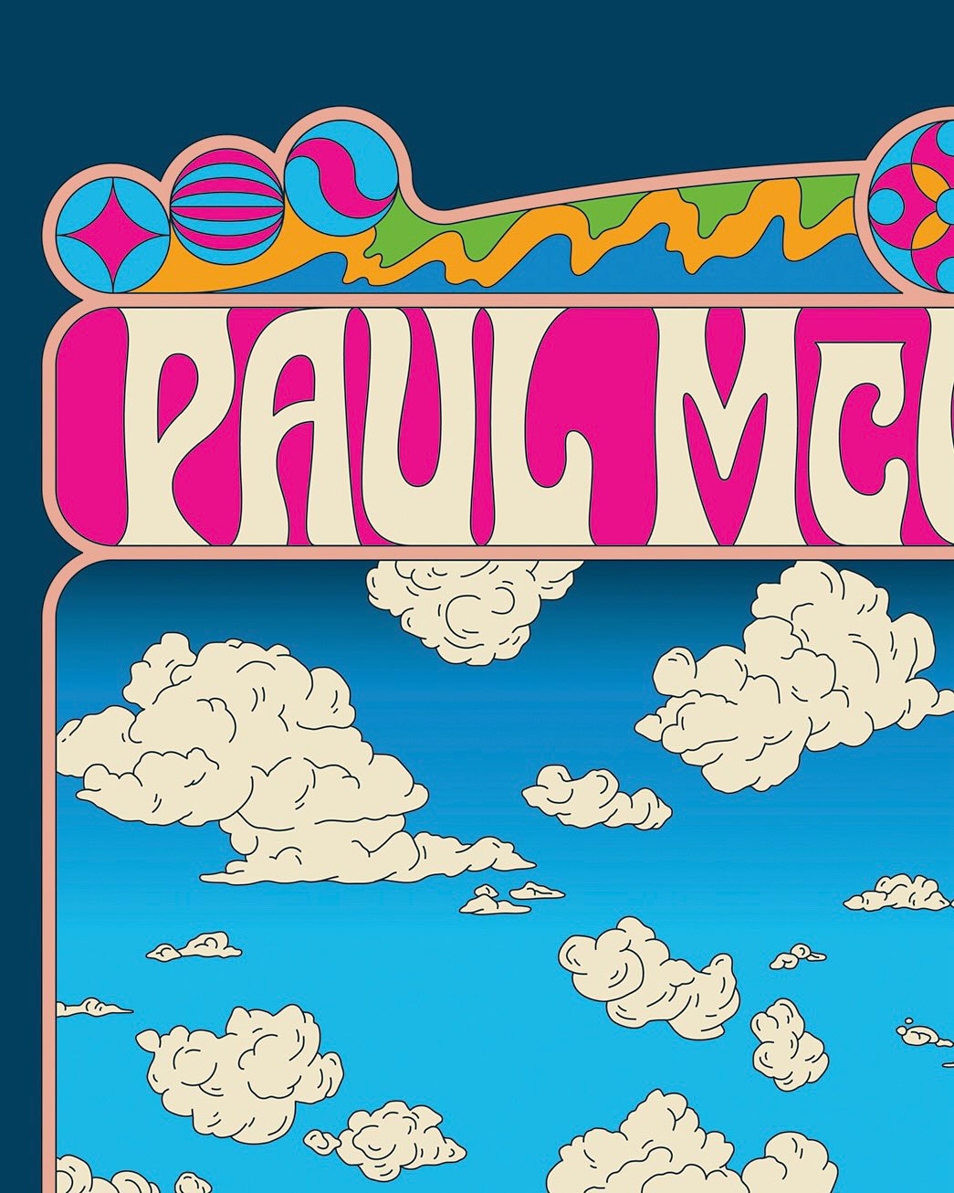 ポール・マッカートニー「Got Back」2025年ツアーの公式ポスター発表