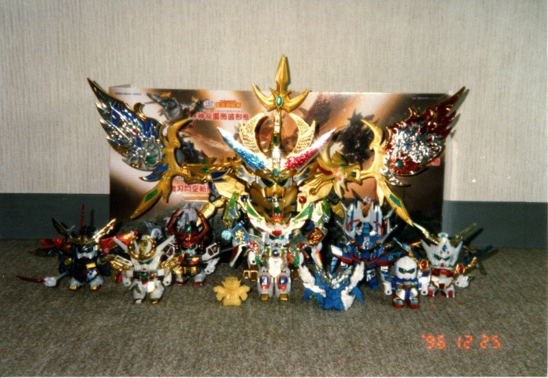 キッズプラモの興亡be】SDガンダムBB戦士 紅蓮頑駄無～輝羅鋼極彩