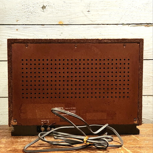 昭和レトロな2バンドラジオ SONY ICF-9740 - [Sold Out]過去の販売商品