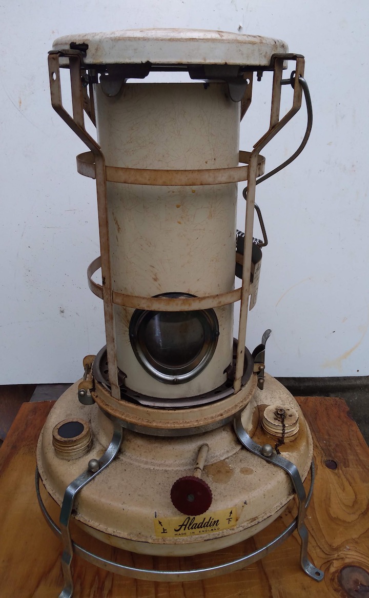 Aladdin アラジン 石油ストーブ 16型 分解清掃 ゴム脚 パッキン交換