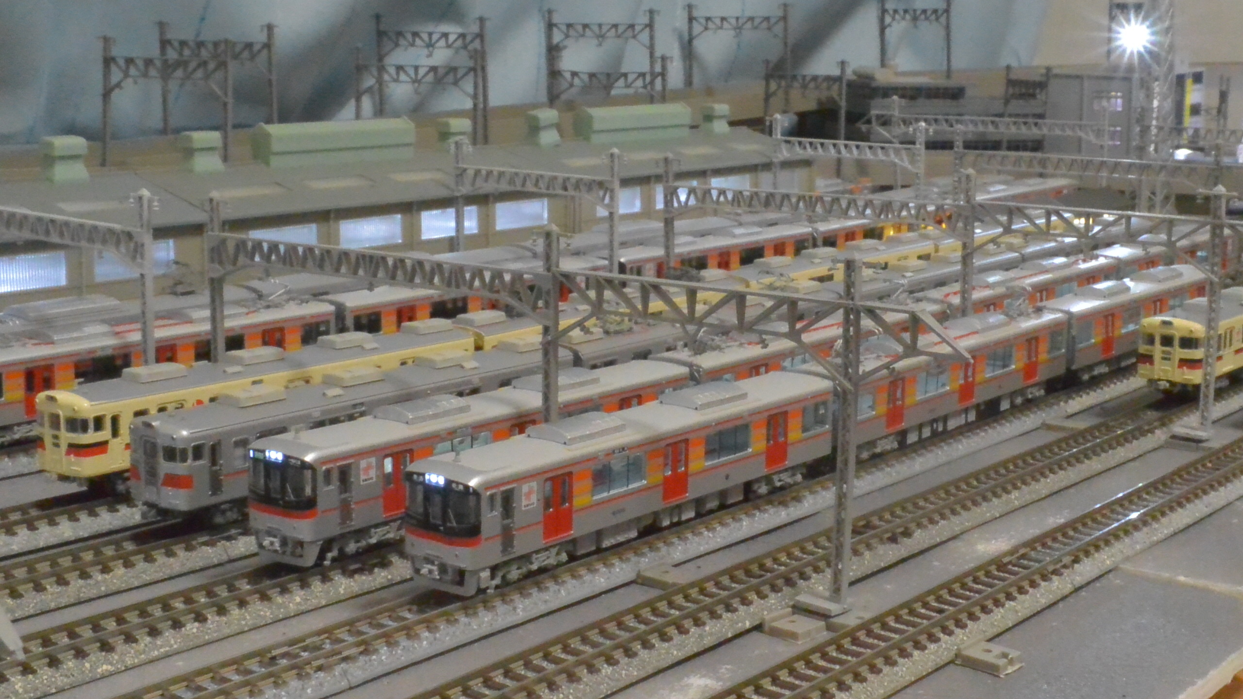 Popondetta_山陽電鉄6000系3両セット4両セット入線整備（5） - 森の小径