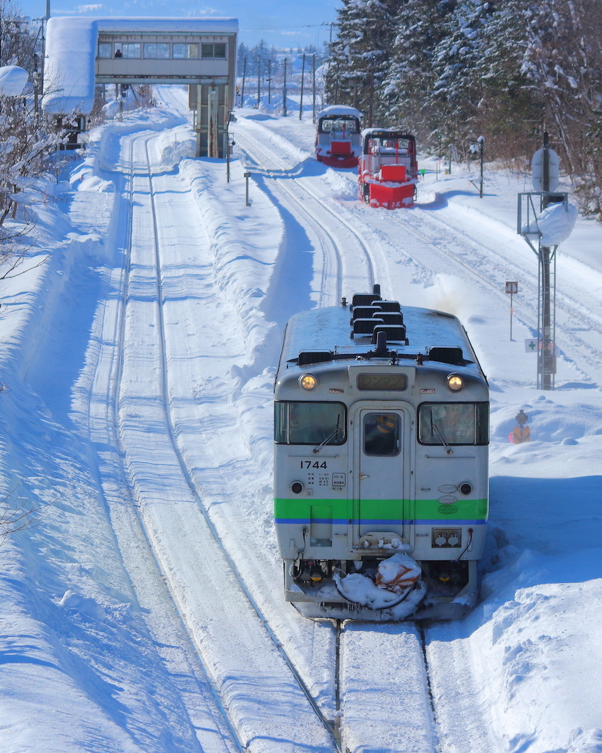 3月ダイヤ改正を機に、根室本線の滝川〜富良野間からキハ40形が撤退