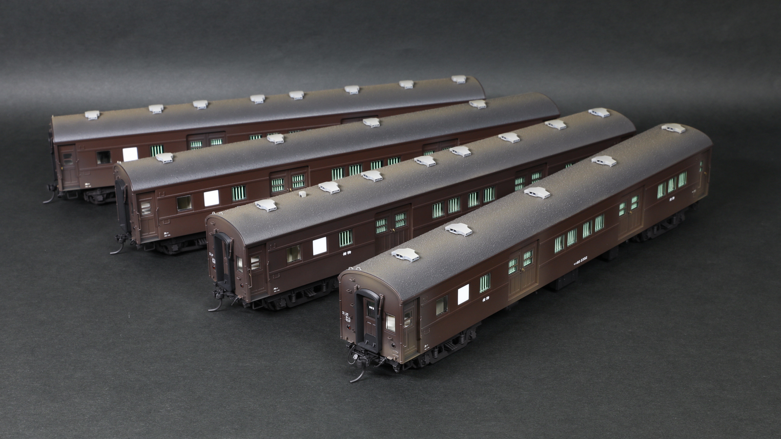 特製品】KATO マニ60/61 350番代（3，完成） - (16番)KATOマニ60／61