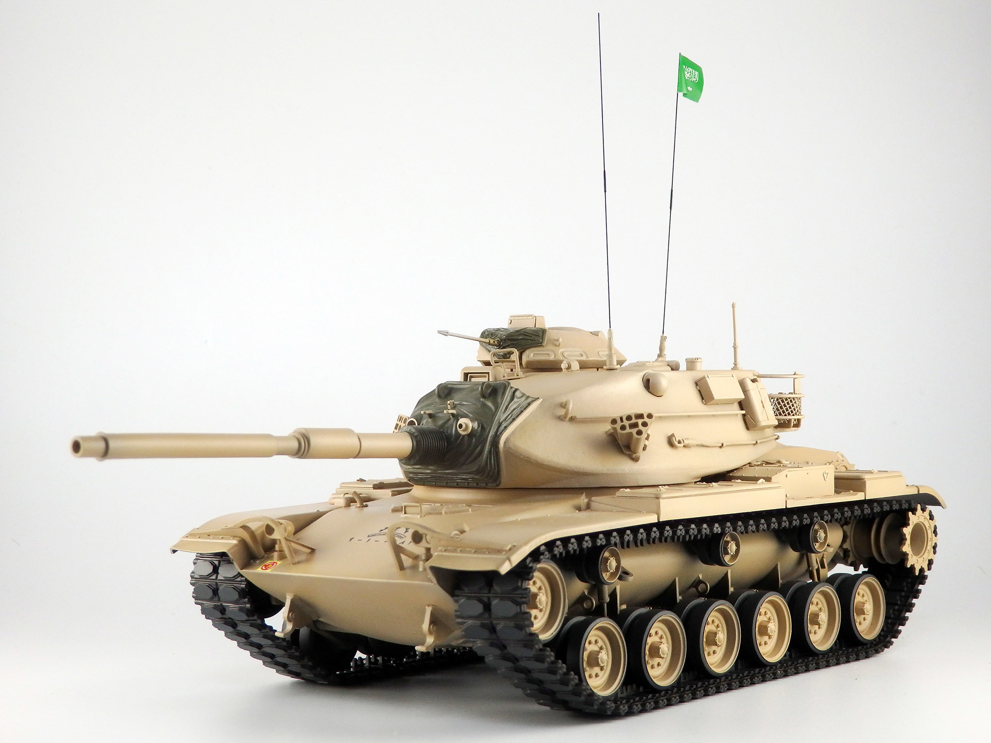 タミヤ1/35 M60A3TTS”サウジ王立地上軍仕様”を作る - ナイトウモデルズ