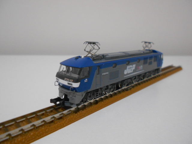 PS22パンタへ換装 TOMIX EF210 100番台 シングルアームパンタグラフ