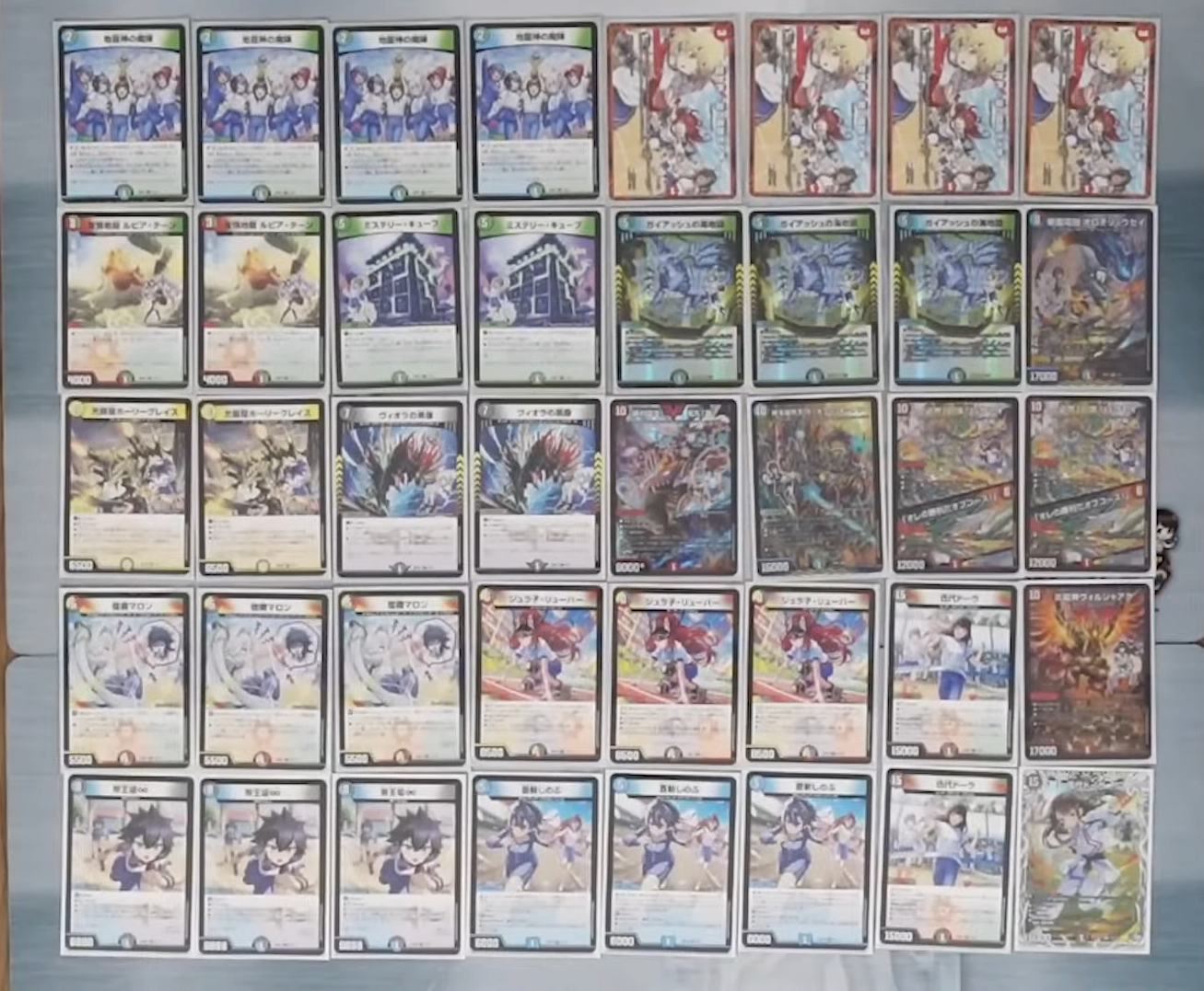 デュエルマスターズ】キャラプレミアムデッキ ドラゴン娘になりたく