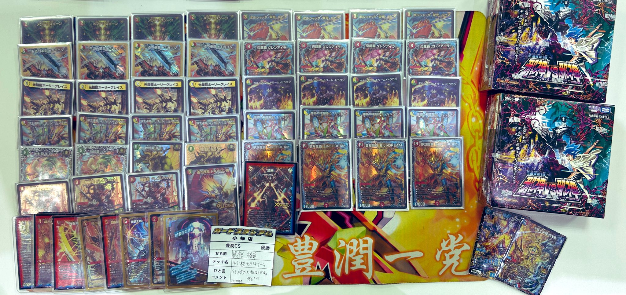 デュエマ アドバンスCS】「豊潤CS(2025/5/25)」結果 リースモルトDREAM