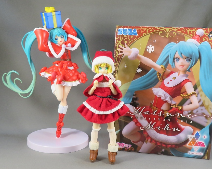 フィギュアレビュー Luminasta 初音ミク クリスマス2024 - 金の