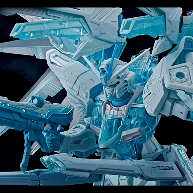 MG 1/100フリーダムガンダム[CROSS CONTRAST COLORS/クリアブルー］の