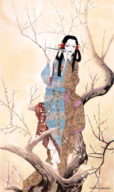 希少 山岸涼子 直筆イラスト 直筆サイン入り 日出処の天子 厩戸王子