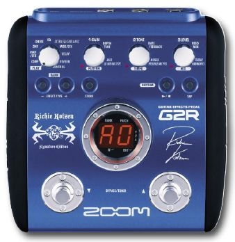 Zoom G2R Richie Kotzen ～ 旧モデルでも新世代DSP搭載でまだ現役
