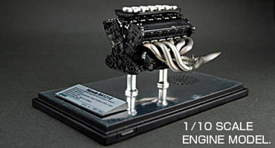 イワヤ 1/10スケール エンジンモデル ホンダRA121E 1991 - F1グッズと