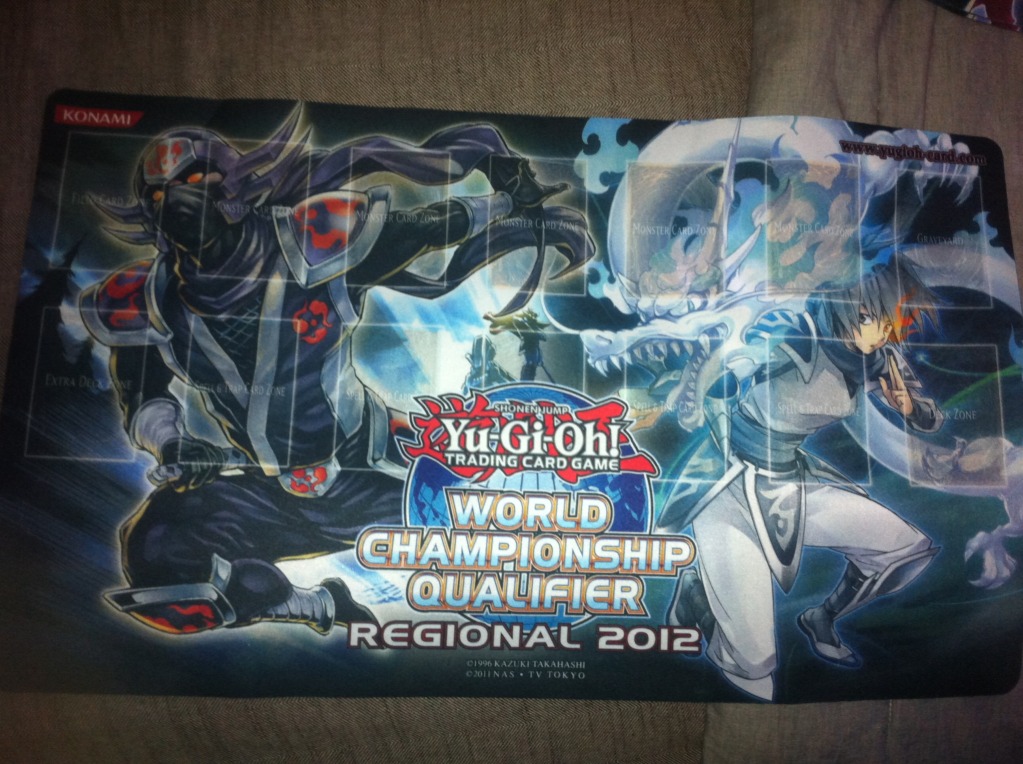 遊戯王 2012 Regional WCQ Hanzo 白竜の忍者 プレイマット