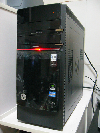 HP ENVY h8-1460jpの内部＆ベンチマーク | お気に入りHPパソコン