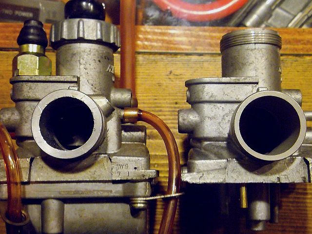 KSR－2 復活作戦 その8 （キャブ加工） | 福岡のバイク