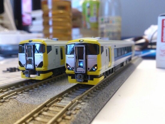 マイクロエースE257-500番台新スカート - 鉄路を征く