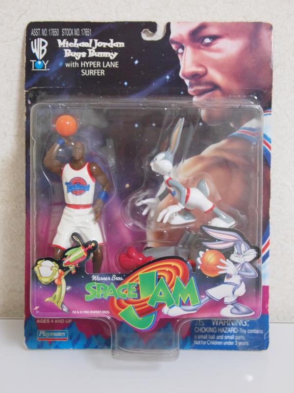 SPACE JAM MICHAEL JORDAN & BUGS BUNNY フィギュアセット】1996