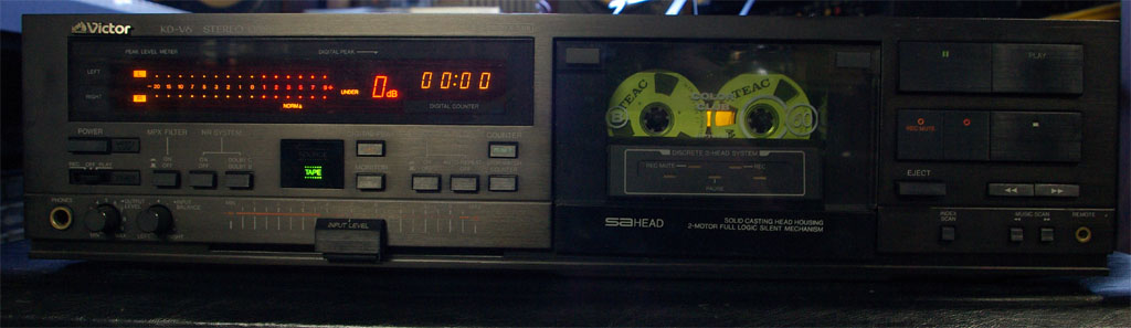 Victor STEREO CASSETTE DECK KD-V6 | 電気的懐古趣味