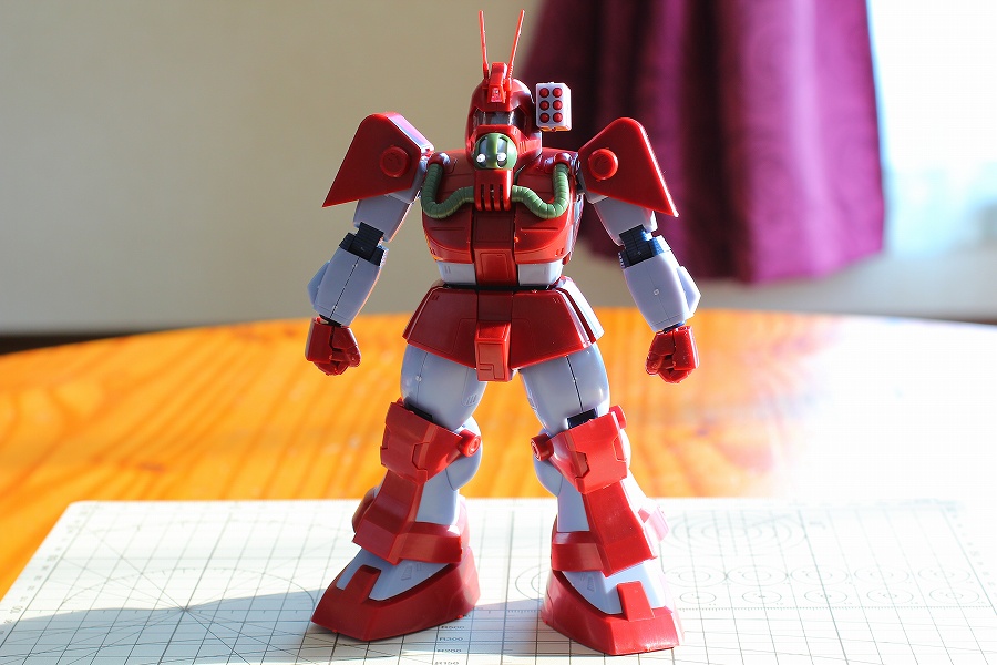 太陽の牙ダグラム】 T10Bブロックヘッド、素組しました | ガンプラ0079