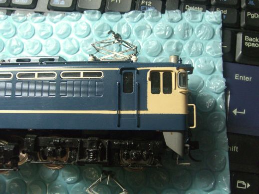 鉄道模型製作販売記 KTM EF65 1000番台=キット組み=現行モデルと旧製品