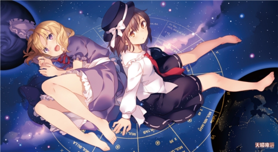 プレイマット】サークル「天楼庵」から新作「東方project プレイマット