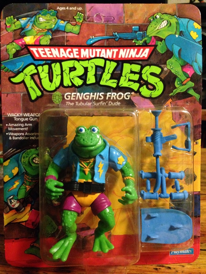 ジンギス・フロッグ【タートルズ ベーシック フィギュア