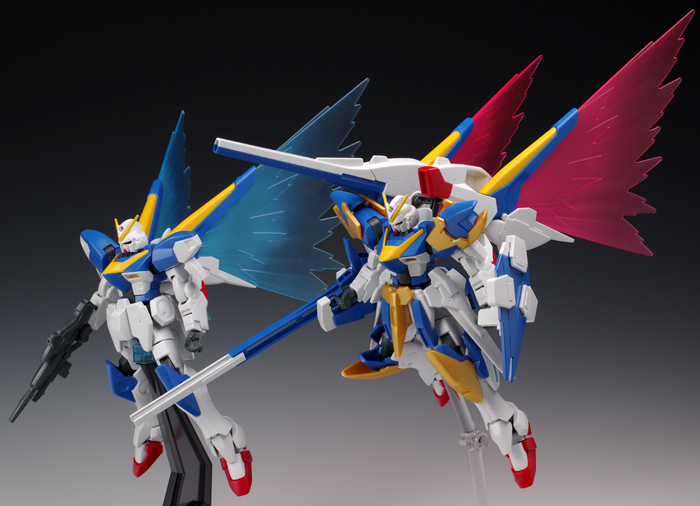 MG トランザムライザー、V2ガンダム、光の翼セット V2アサルトバスター