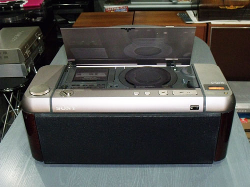 ◇1989年製ソニーCD NEW STEREO 「D-2010」の修理 | ヨネデンレトロ