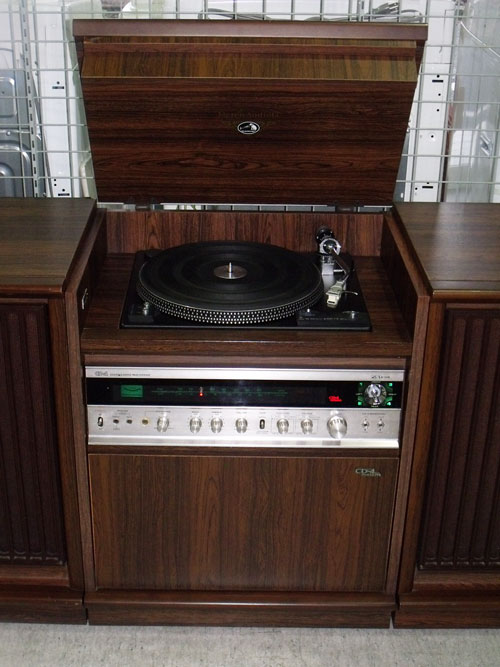 ◇1974年製ビクター4チャンネルセパレートステレオ「DF-11」の修復修理