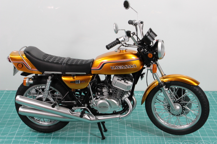 完成。1/8ナガノ 750SSマッハⅢ | プラモHappiness