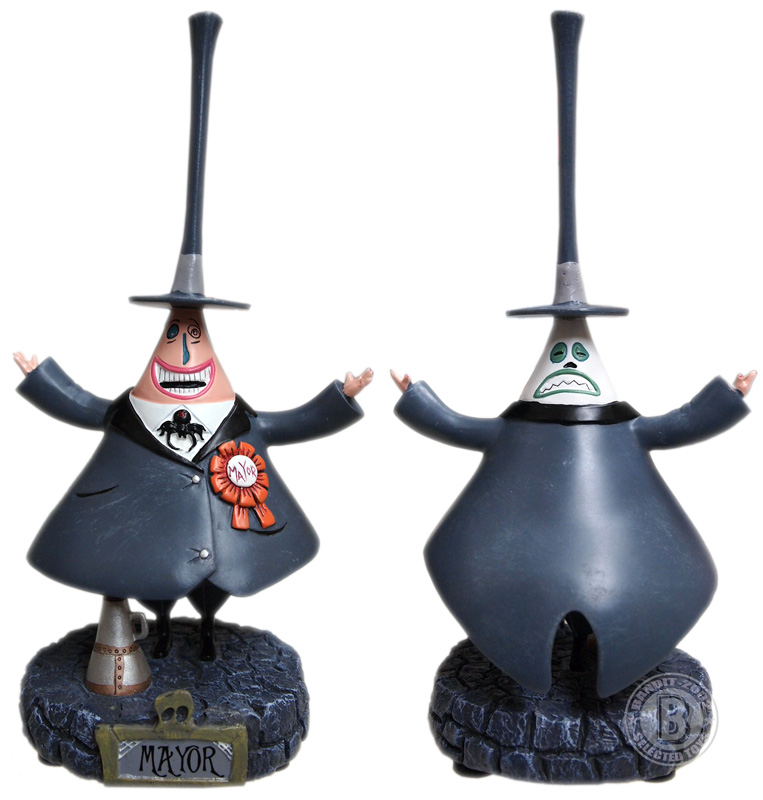ナイトメア・ビフォア・クリスマス Mayor 40cmフィギュア顔が回転し
