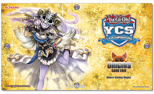 遊戯王】2016年6月開催「YCS Origins」にて配布される限定プレイマット