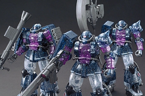 HG 高機動型ザクⅡ 劇場限定リミテッドクリアVer.のレビュー紹介