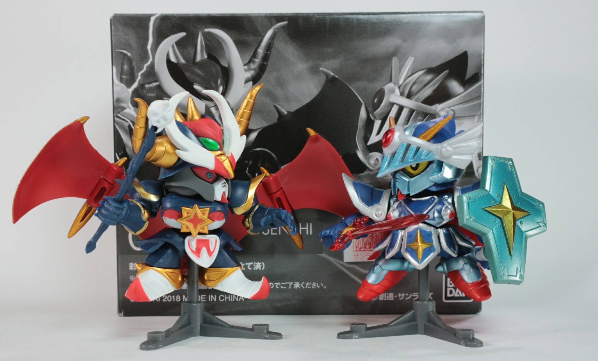 ガシャポン戦士f EX05 フルアーマー騎士ガンダム&モンスターブラック