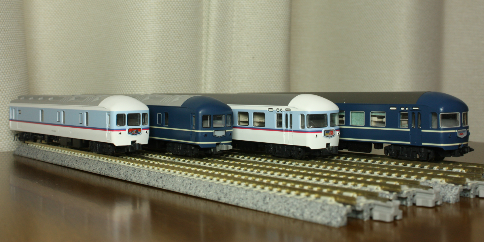 Bトレ・JR西日本20系ホリデーパル・8両フル編成・組立済 Bトレ・